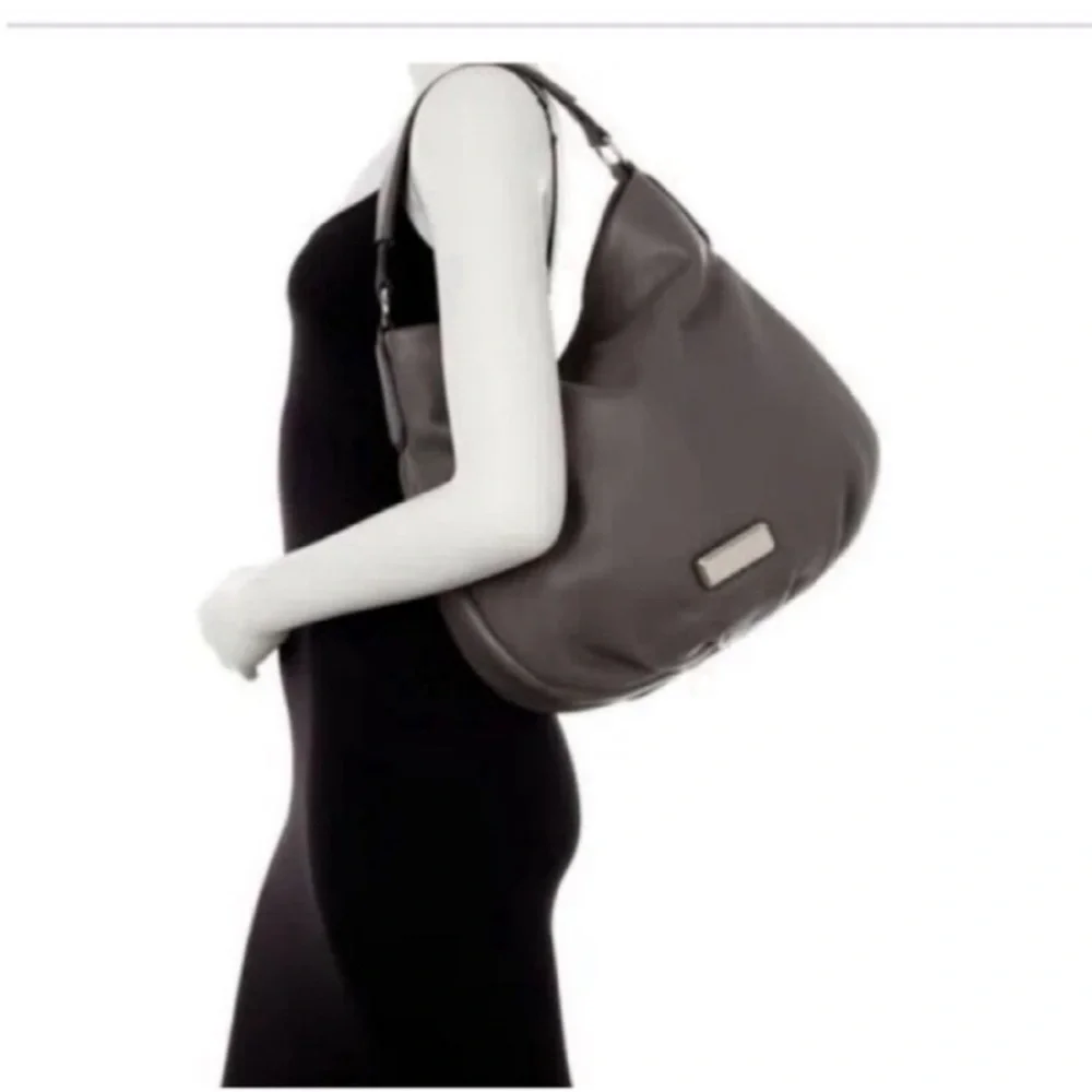 Marc by Marc Jacobs Classic Q Hillier Pebble Leather Hobo Shoulder Bag